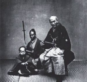 A photograph of the famed Yasuke, the 'Black Samurai'...